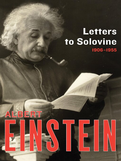 Title details for Letters to Solovine by Albert Einstein - Available
